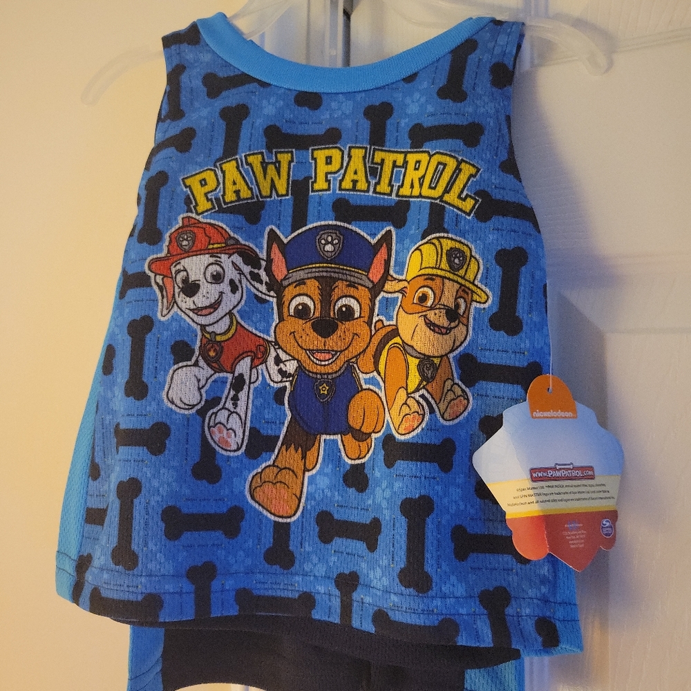 NWT Nickelodeon Paw Patrol 2pc Outfit 12 Months